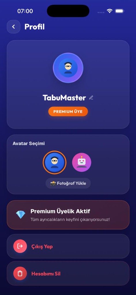 Profil Yönetimi